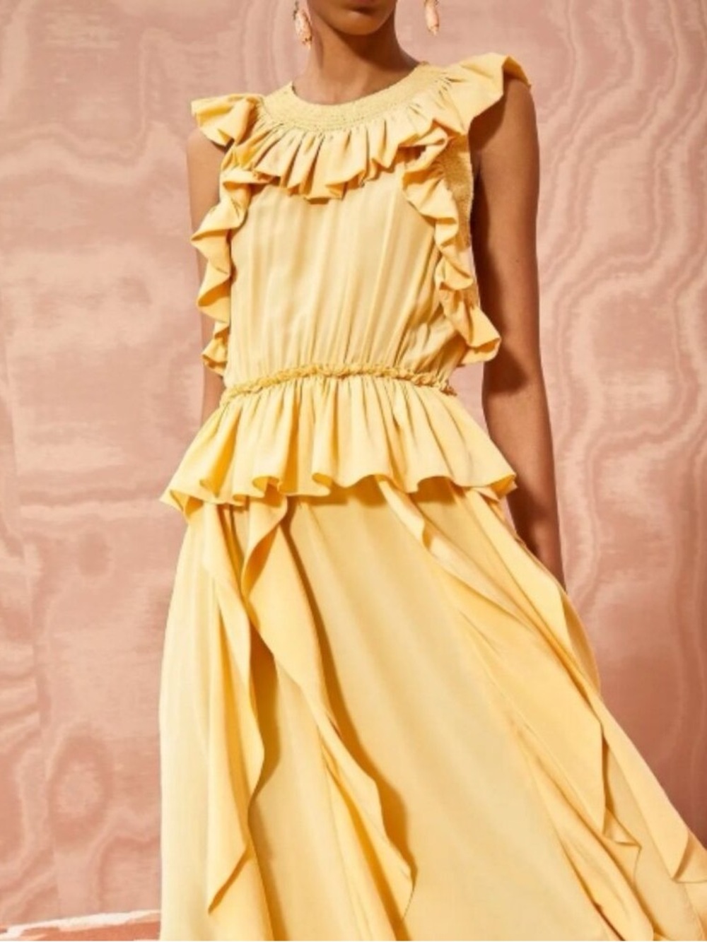 Ulla Johnson Violeta Dress in Dune - AS IS - Picture 3 of 13